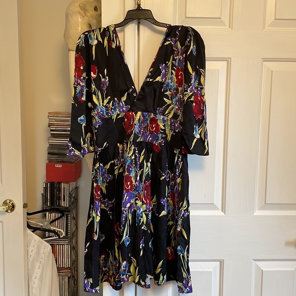 *Last chance--consigning 9/2* NWT Trashy Diva Babydoll Mini Dress in Midnight - Picture 6 of 7